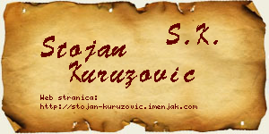 Stojan Kuruzović vizit kartica